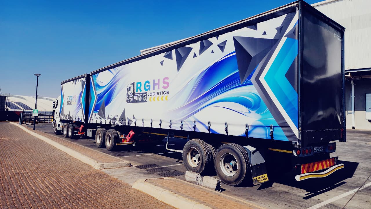 RGHS branded trailer